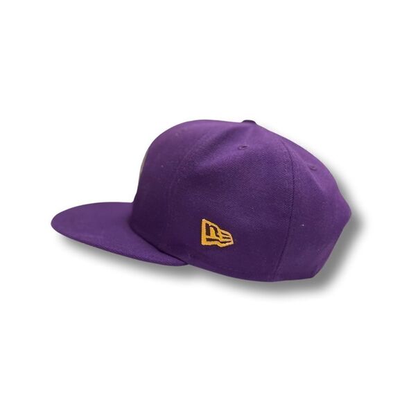 Minnesota Vikings Football New Era Purple 9FIFTY Adjustable Snapback Hat - Picture 4 of 12